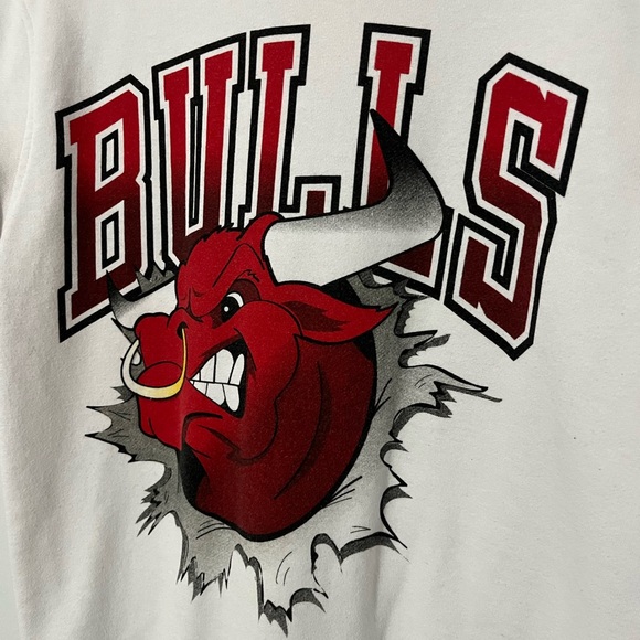 Vintage NBA Chicago Bulls short sleeve sweatshirt size small - Picture 5 of 11
